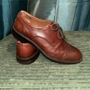 Johnson and Murphy Classic Brown Leather Men's Derby